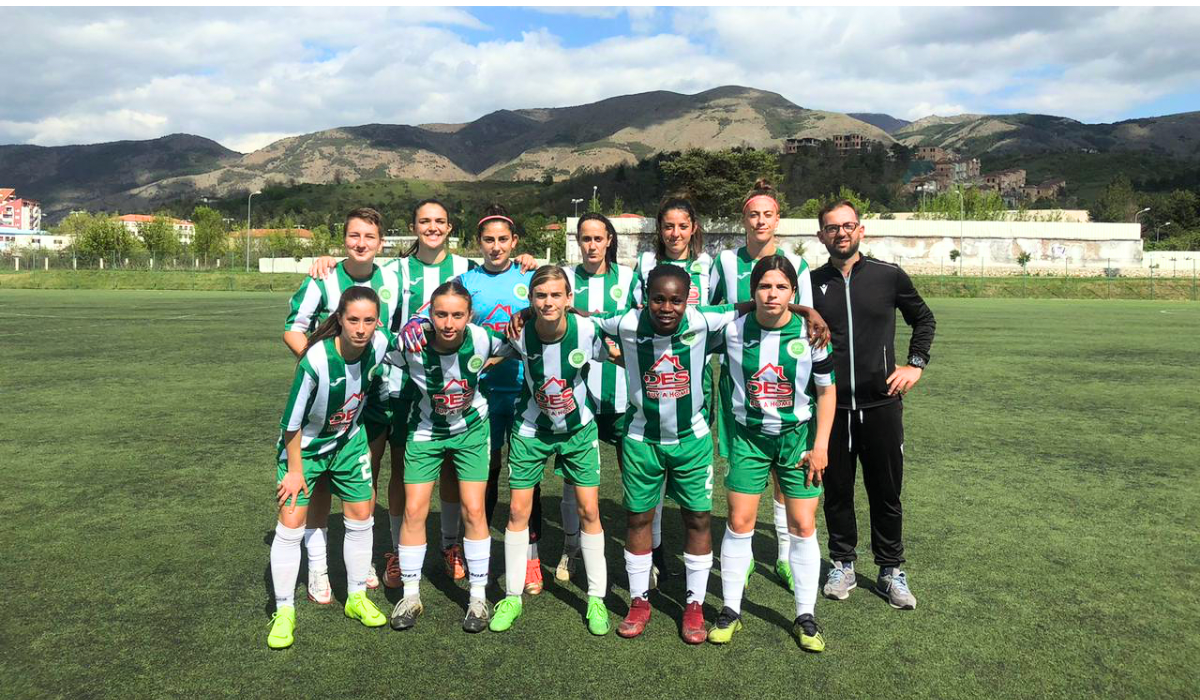 FK Apolonia femra prej vitesh nënkampione e vendit në futbollin e femrave ne Shqipëri.
