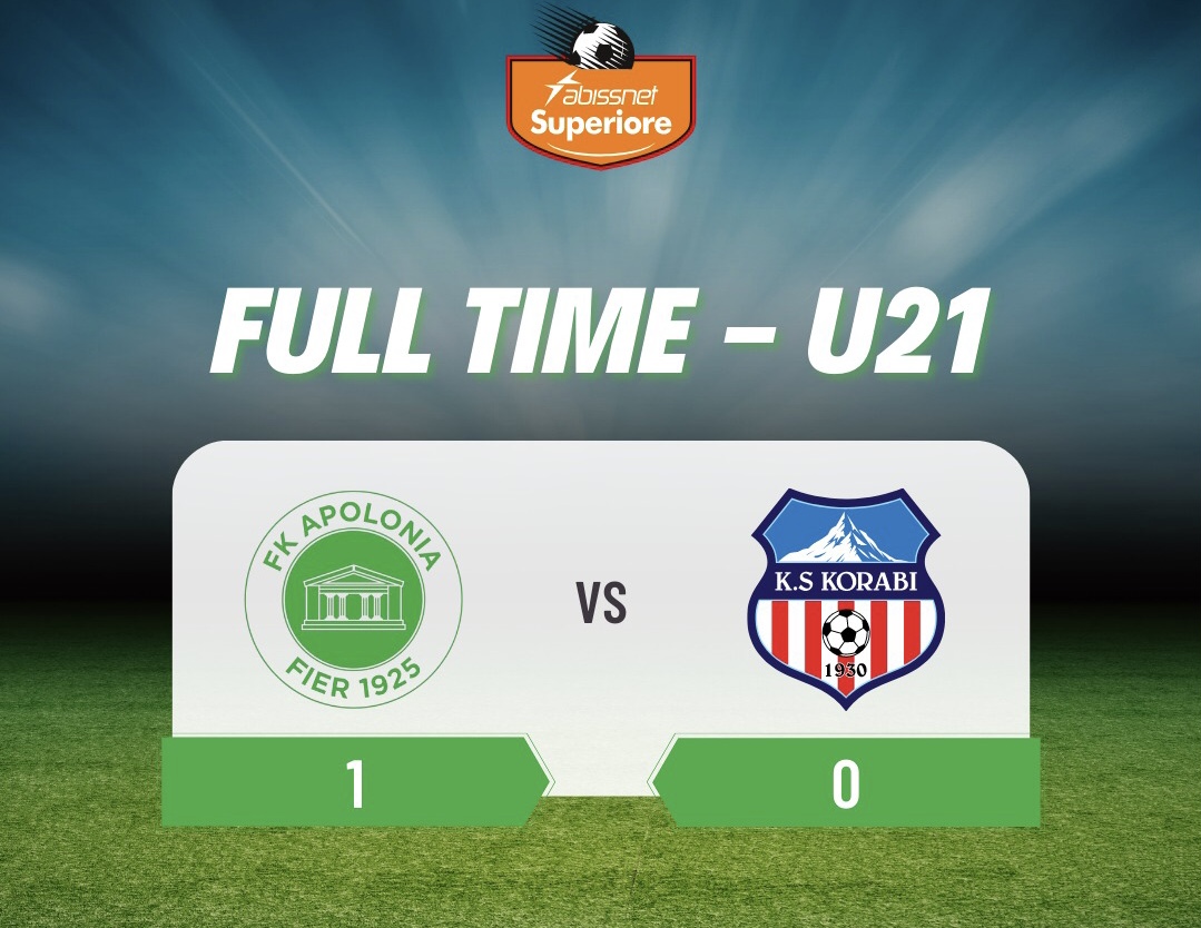 U21 FK Apolonia fiton ndaj KS Korabit me rezultatin 1-0
